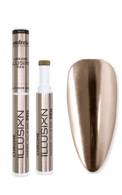 Chrome Illusion Pen - 04 Mirror Gold - Andreia
