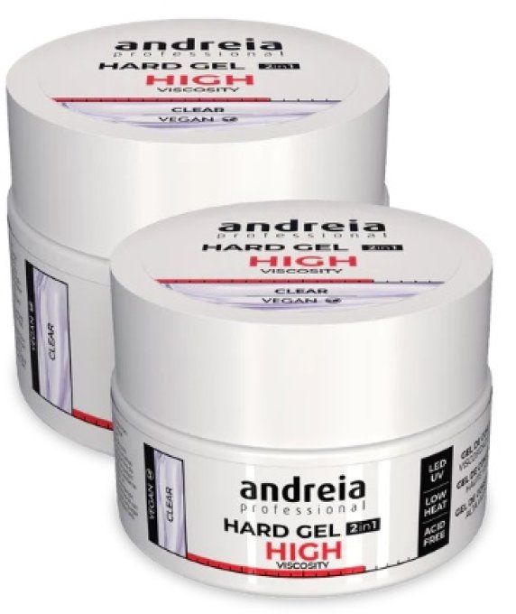 Hard Gel 2 in 1 - Clear - Andreia