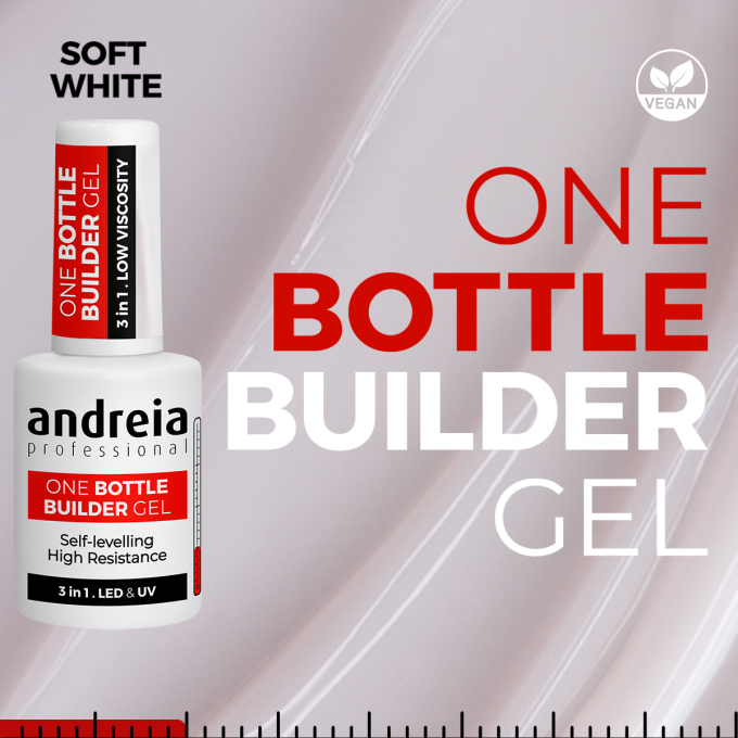 One bottle gel Soft white Andreia