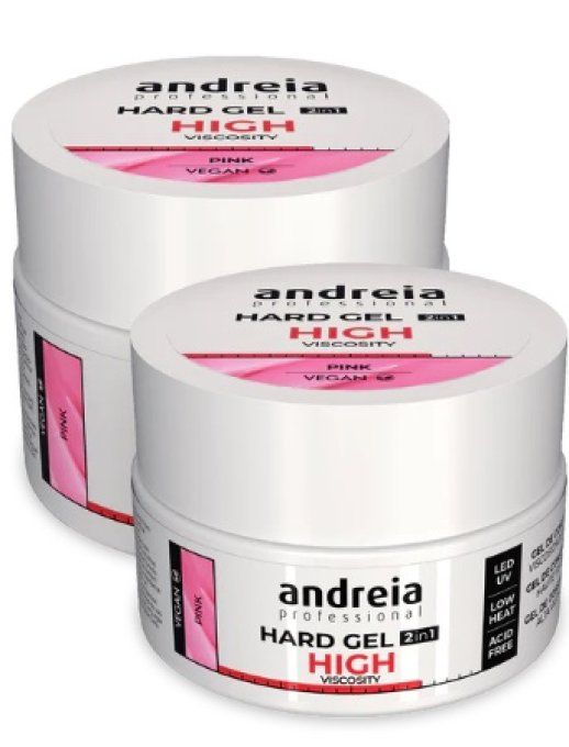 Hard Gel 2 in 1 - Pink - Andreia