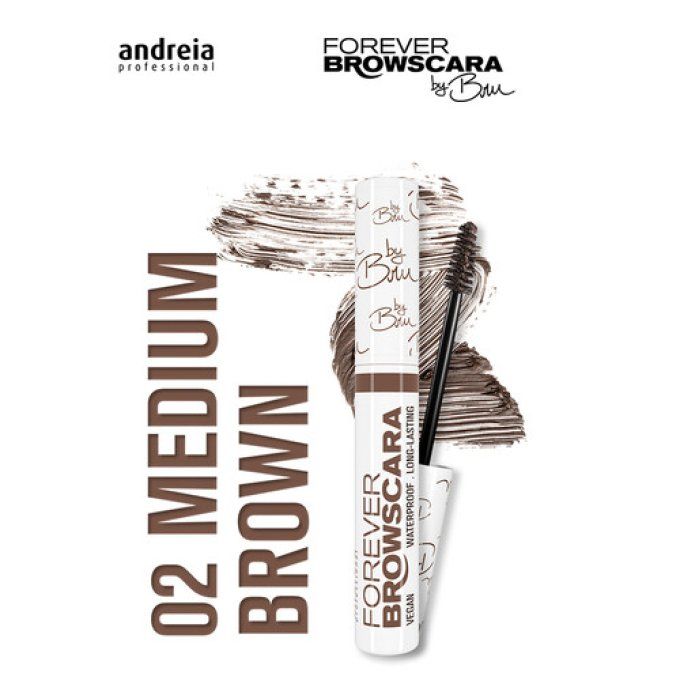 Mascara sourcils - 02 Medium Brown - Andreia