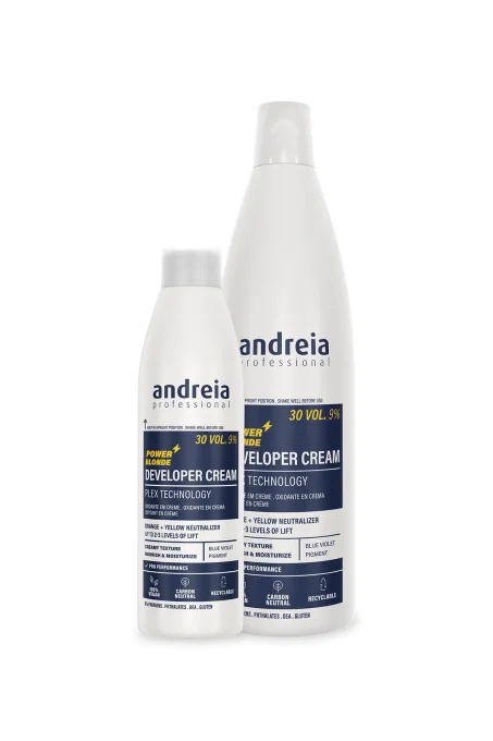 Developer cream Power blond 30VOL 200ml Andreia Profissional