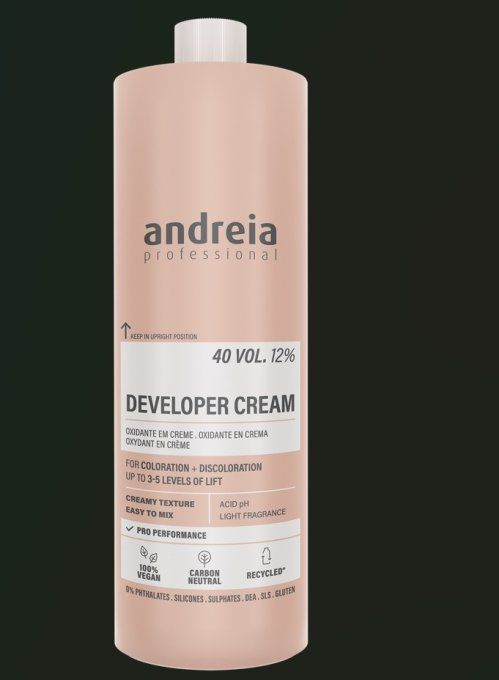 Developer cream 40VOL 150mlL Andreia Profissional