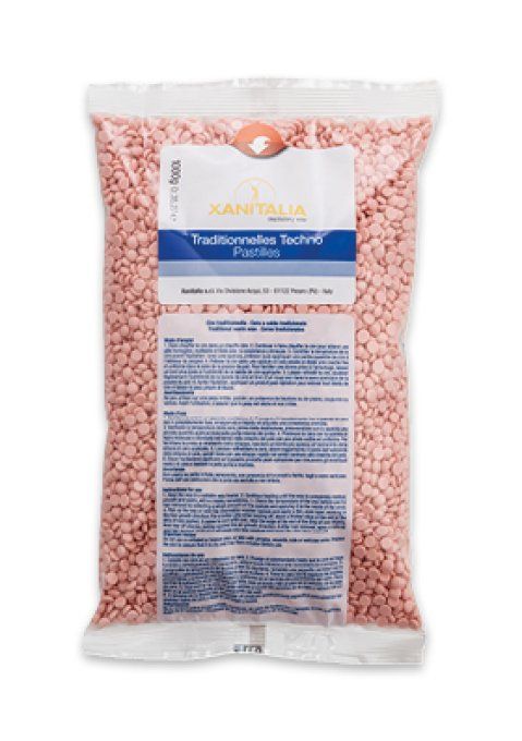 Cire perles Xanitalia 1000g - Rose