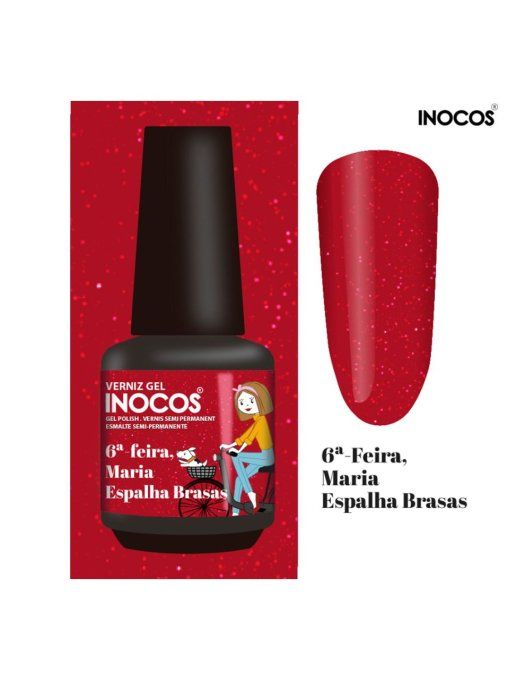 Gelish Inocos 6a feira Maria espalha brasa