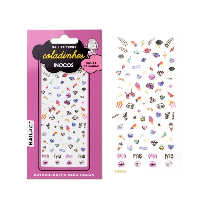 Nail Stickers 07 Inocos