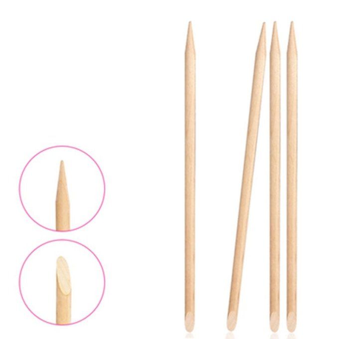 Batons en bois 15cm 50pcs Inocos 