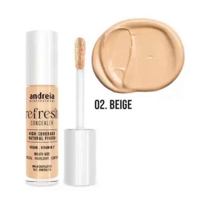  Refresh Concealer 5ml - 02 Beige - Andreia