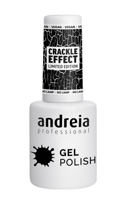 CE1 . Crackle Effect / Noir gelish