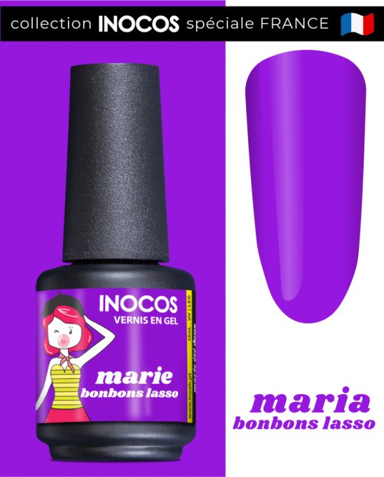 Gelish Marie bonbons lasso