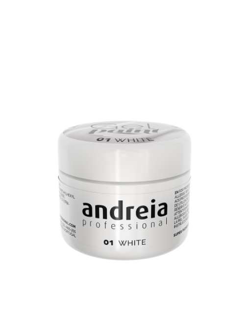 Gel Paint Blanc Super Pigmenté Andreia Végan