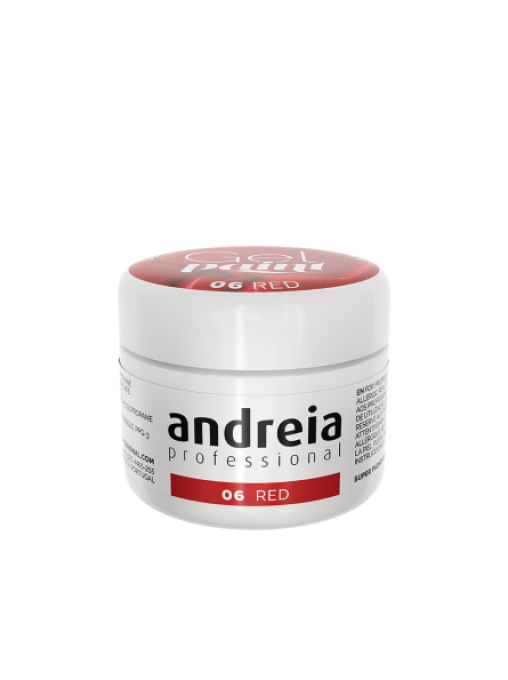 Gel Paint Rouge Super Pigmenté Andreia Végan