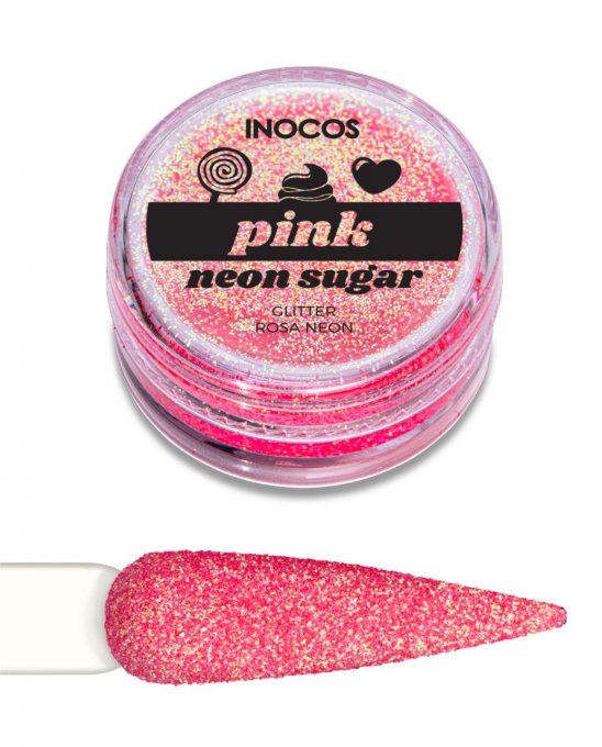 GLITTER NAIL ART SUCRE PINK