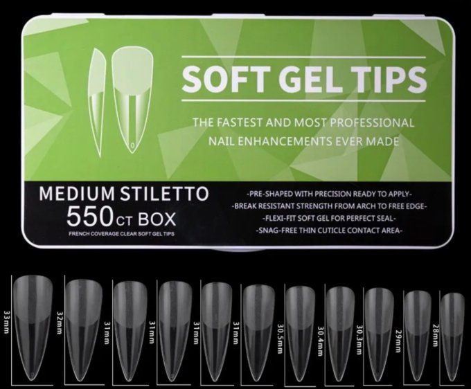 Capsules  gel  - Soft Gel Tips 