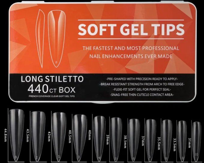 Capsules  gel  - Soft Gel Tips 
