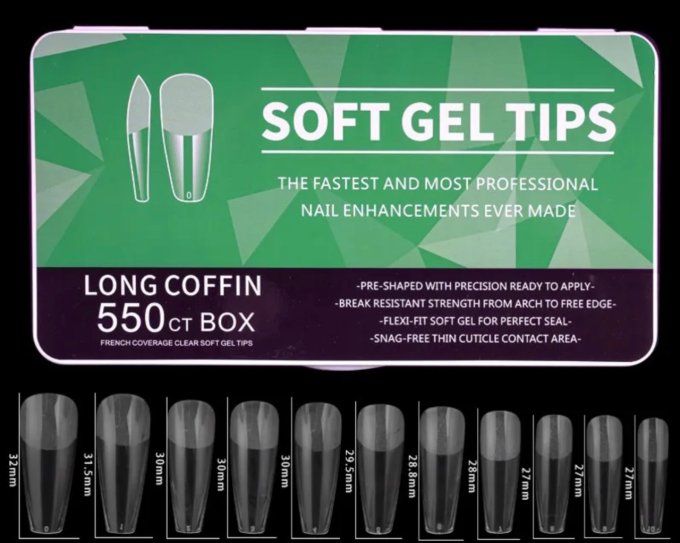 Capsules  gel  - Soft Gel Tips 