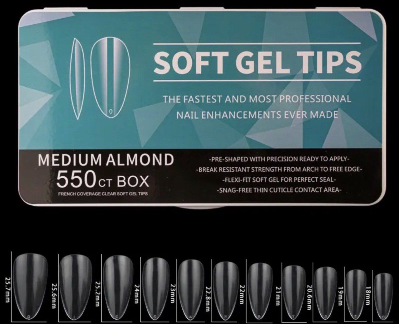 Capsules  gel  - Soft Gel Tips 