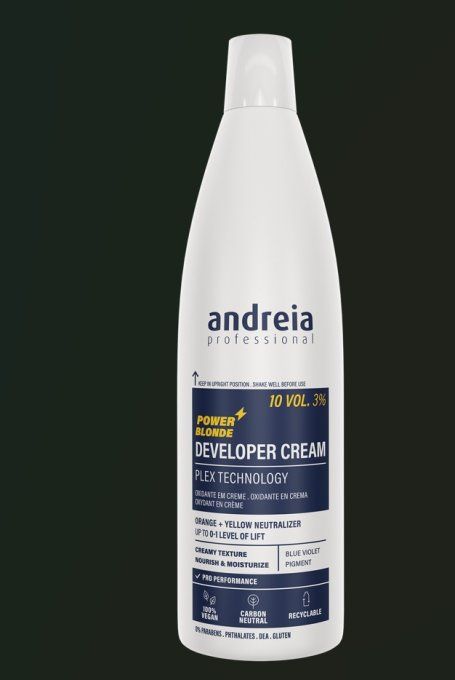 Developer cream Power blond 10VOL 200ml Andreia Profissional