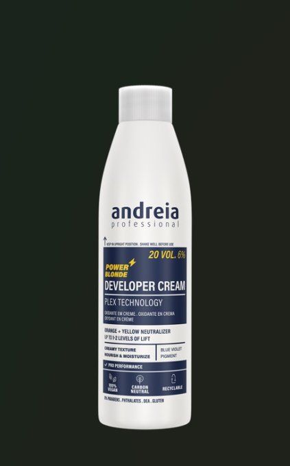 Developer cream Power blond 20VOL 200ml Andreia Profissional