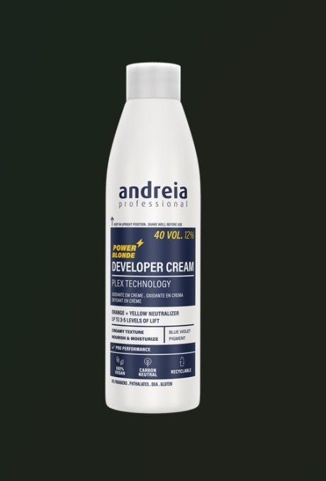 Developer cream Power blond 40VOL 200ml Andreia Profissional