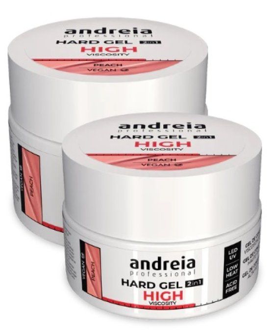 Hard Gel 2 in 1 - Peach - Andreia