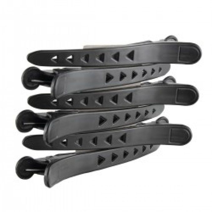 Pinces Noir plates 6 pcs