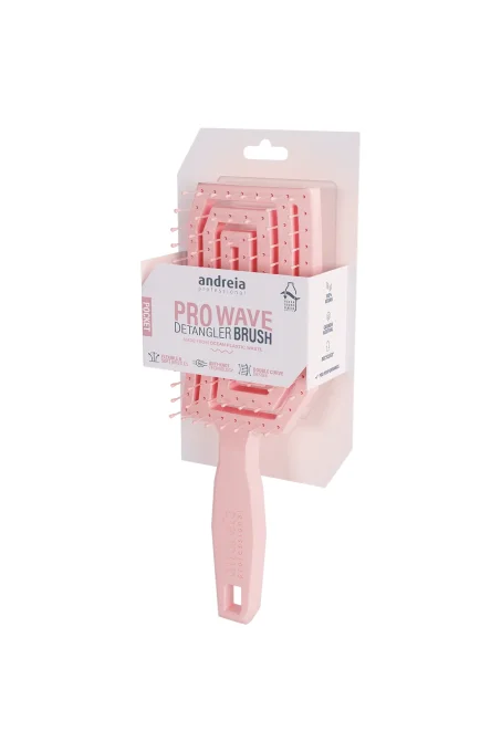 BROSSE ROSE DURABLE ANTI-NŒUDS- MINI - Andreia