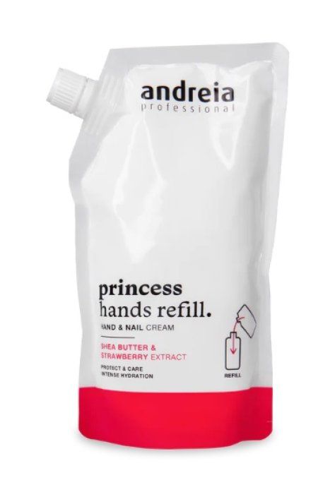 Recharge crème mains (Princess Hands) 400ml - Andreia 
