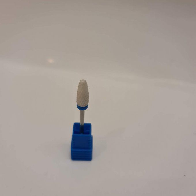 Embout Ponceuse Céramique Bleu Grain Moyen