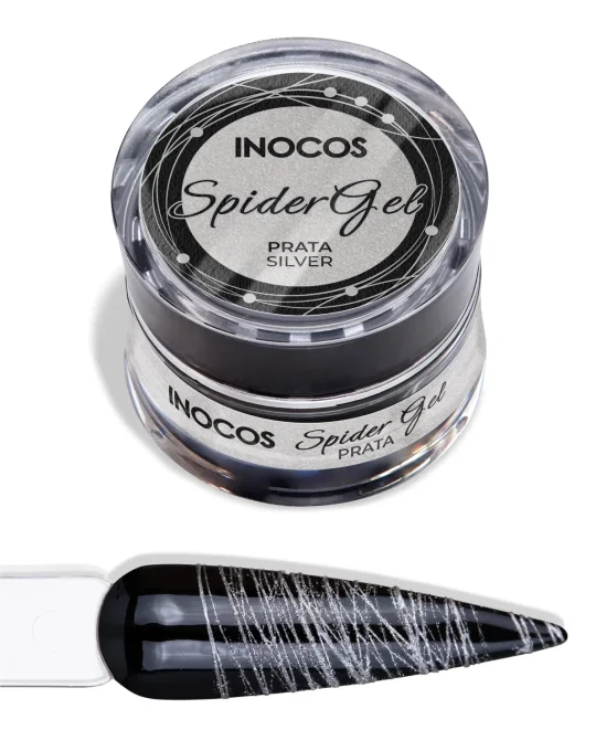 INOCOS SPIDER GEL ARGENTE METALLIQUE 5ML