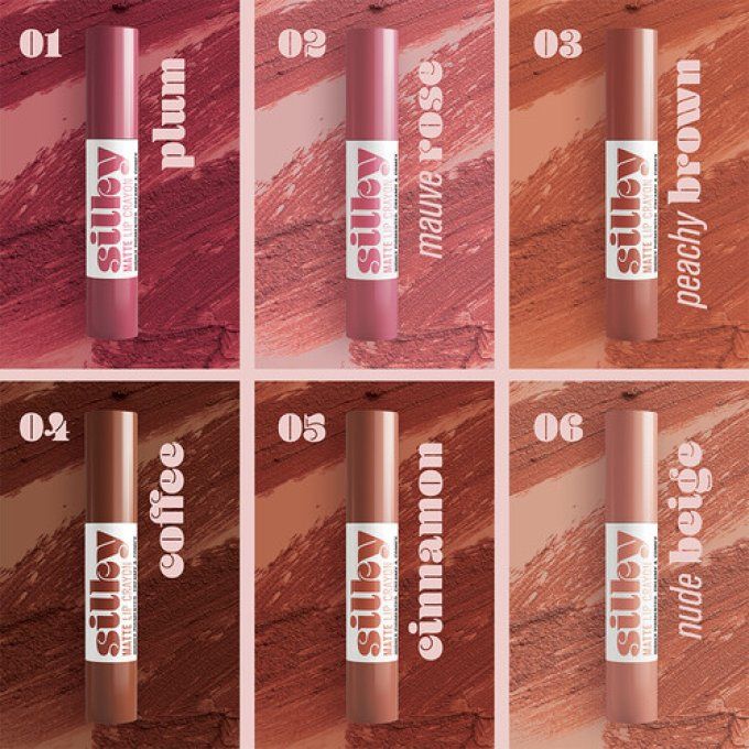 Silky Matte Lip Crayon - 05 Cinnamon - Andreia