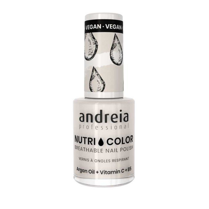 Andreia Professional Nutri Color Vernis à ongles - NC 2 Blanc Laiteux 10.5ml
