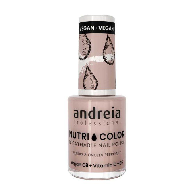 Andreia Professional Nutri Color Vernis à ongles - NC 4 Nude Clair 10.5ml