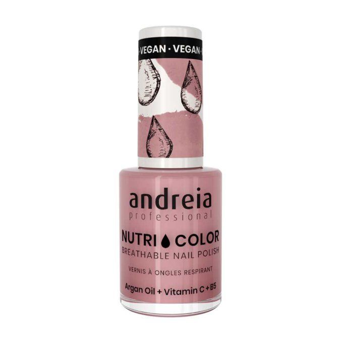 Andreia Professional Nutri Color Vernis à ongles - NC 5 Nude Rosé 10.5ml
