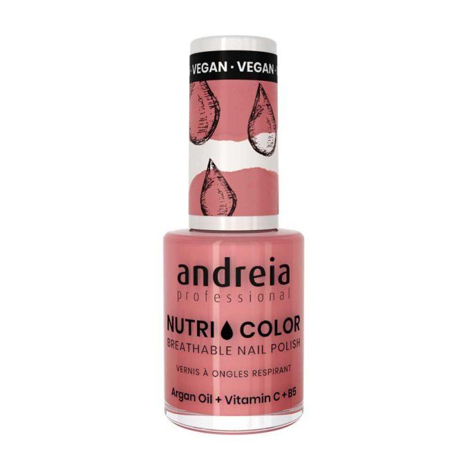 Andreia Professional Nutri Color Vernis à ongles - NC 12 Vieux Rose 10.5ml